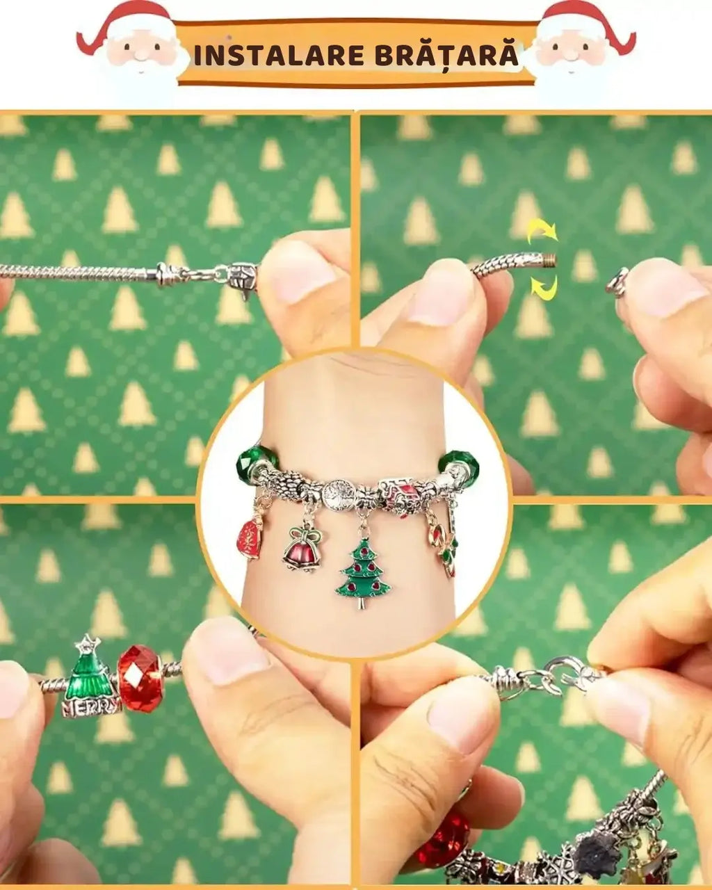 Advent Calendar 2 Brățări + 24 Surprize
